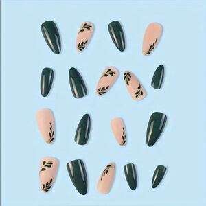 💕5/$18 24pcs Mid-length Almond Shape Press On Nails